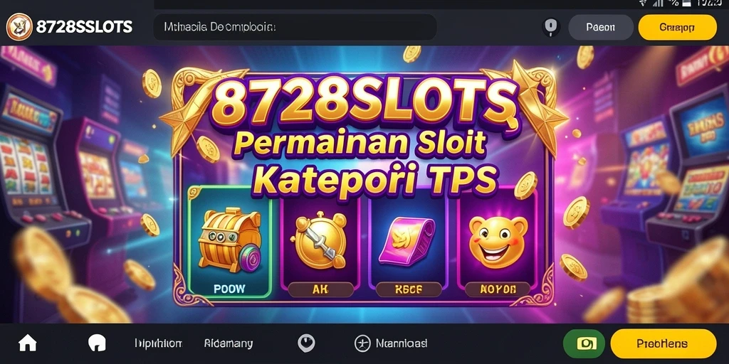 Screenshot 8728SLOTS menampilkan momen seru dalam permainan slot.