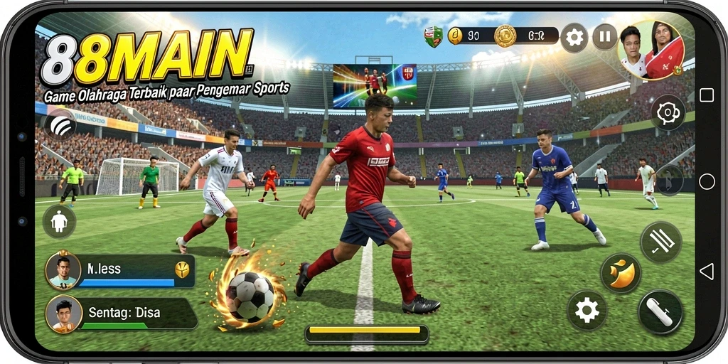 Tampilan gameplay menarik dalam 88MAIN yang penuh aksi.