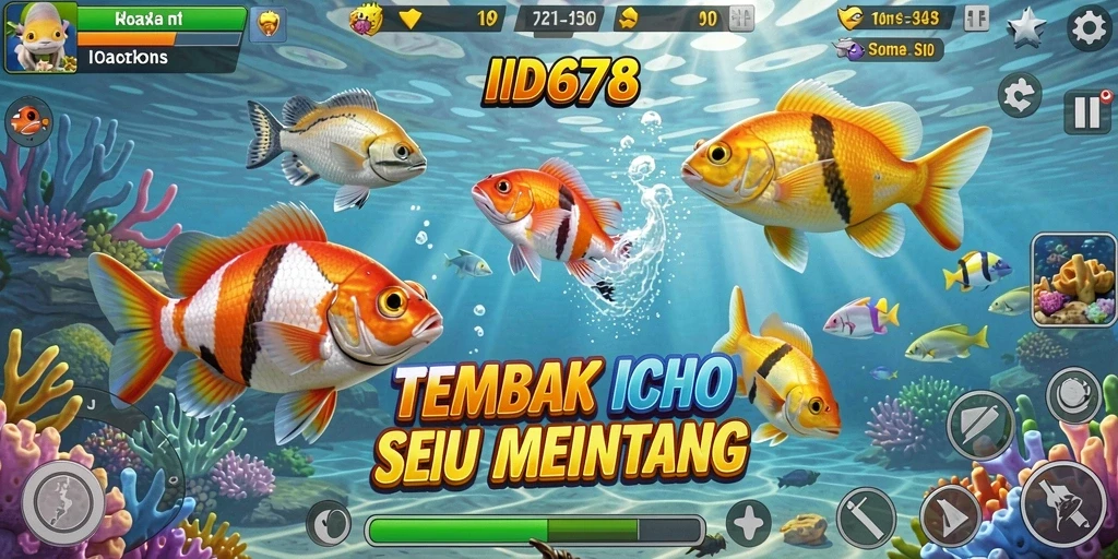 Tangkapan layar menarik dari permainan Tembak Ikan ID678.