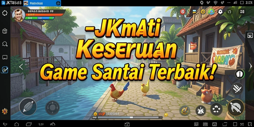 Gameplay seru dan menantang di JKT8 dengan grafis menarik.