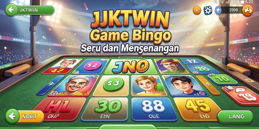 Tampilan gameplay menyenangkan di JKTWIN dengan Bingo yang seru.