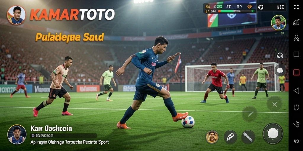 Gameplay seru dari KAMARTOTO dengan berbagai cabang olahraga.