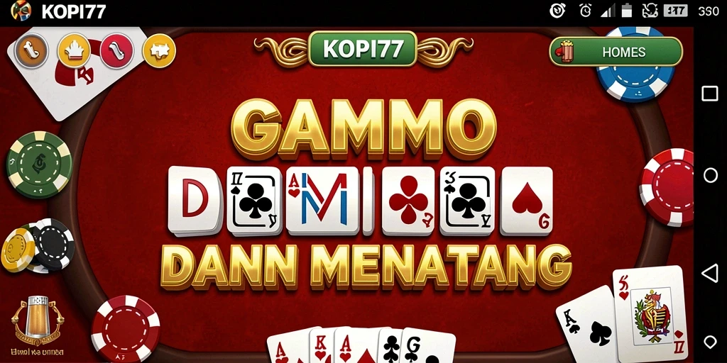 Tampilan gameplay KOPI77 yang menarik dan interaktif dengan teman-teman.