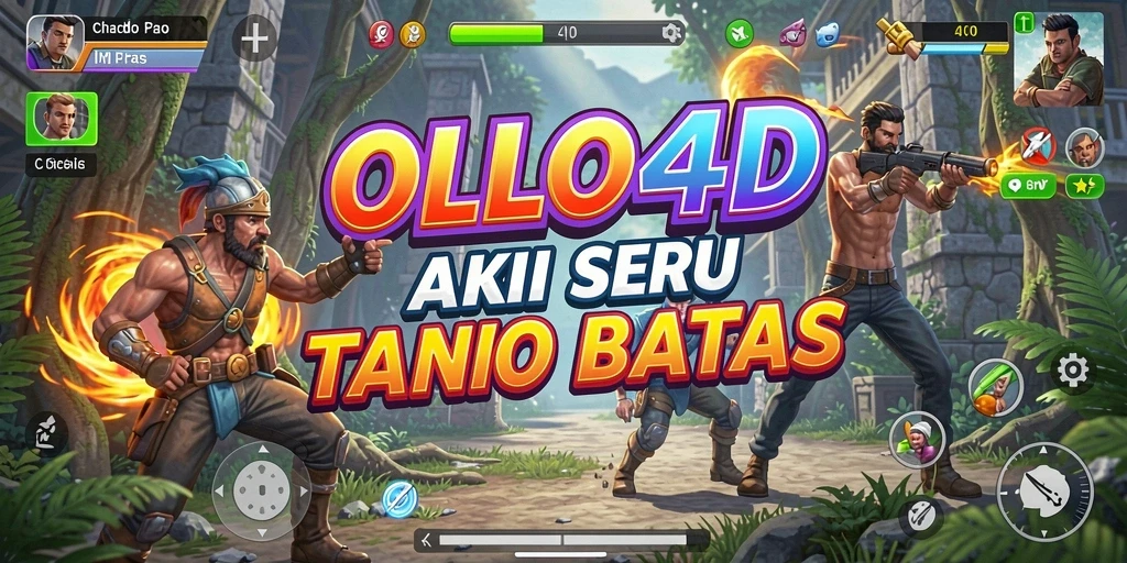 Screenshot gameplay OLLO4D menampilkan aksi seru dan karakter yang menarik.