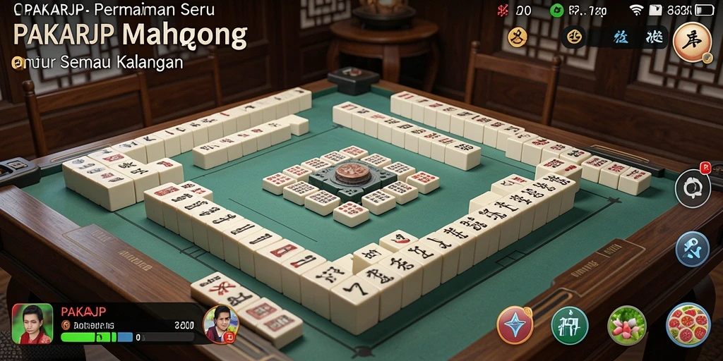 Tampilan gameplay menegangkan dalam PAKARJP yang memikat.