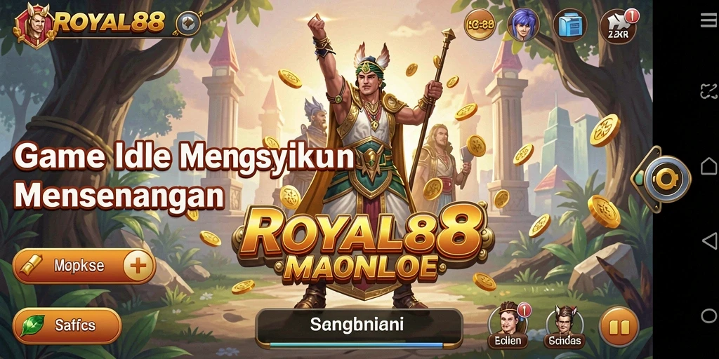Gameplay menarik dalam ROYAL88 dengan strategi yang sederhana dan menyenangkan.
