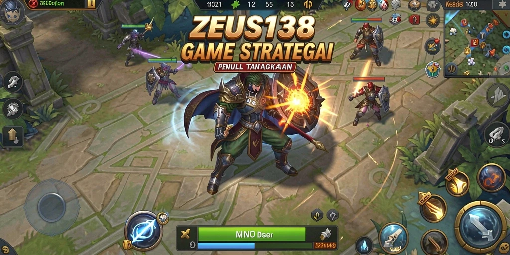 Tangkapan layar gameplay ZEUS138 menampilkan pertempuran yang seru dan strategi yang cermat.